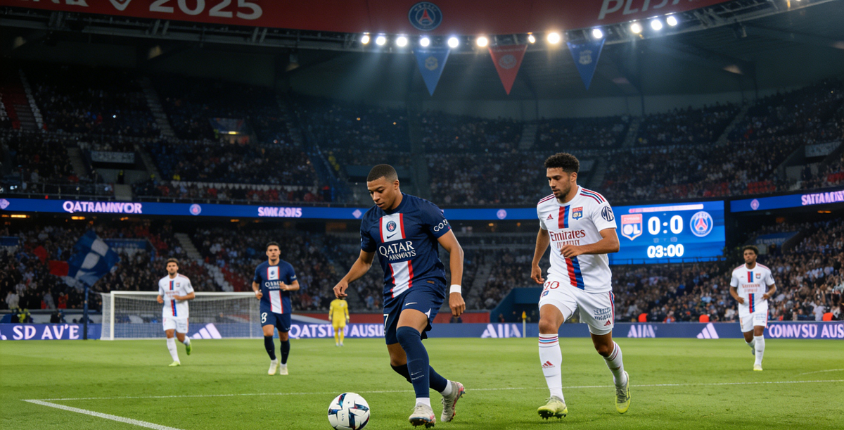 2025法甲联赛揭幕战：巴黎圣日耳曼VS里昂